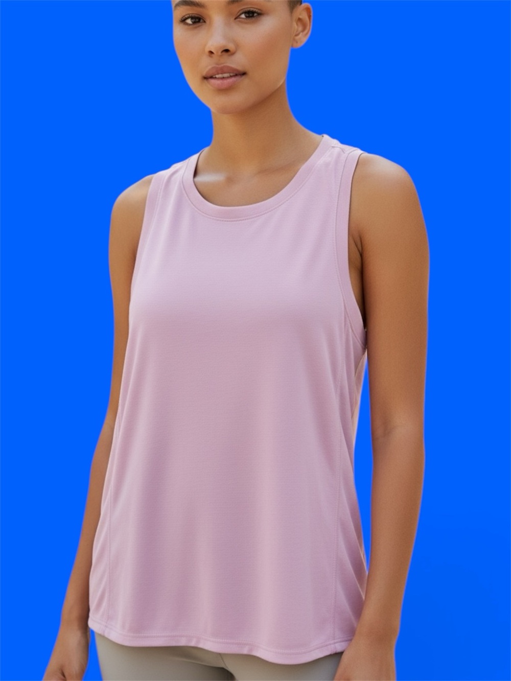 Zelos lavender running top. Sz. S. BNWT. Reflective accents - Picture 1 of 6